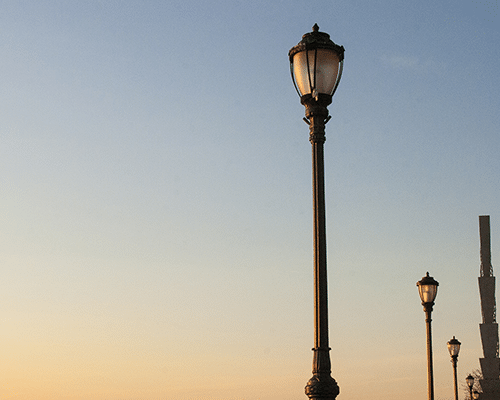 street lighting history